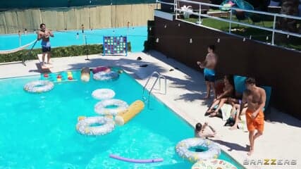 Cherie Deville And Kira Noir Team Up With The Guys For An Epic Adventure With Jimmy Bud, Victor Ray, Hollywood Cash, Logan Xander, And Ethan Seeks